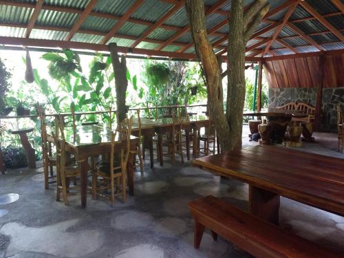 Étterem, Rancho de Lelo Ecolodge in Monteverde