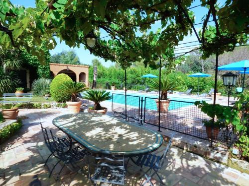 Balcony/terrace, Mansion in Frejus with Private Pool near lou caleu