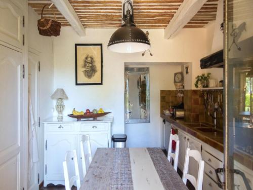Kitchen, Mansion in Frejus with Private Pool near lou caleu