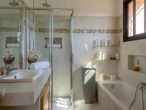 Bathroom, Mansion in Frejus with Private Pool near lou caleu