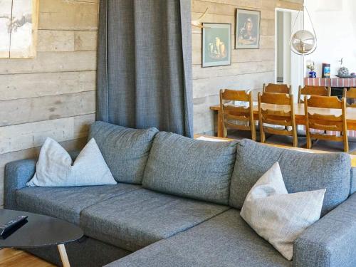 Lakefront House with Terrace in Hyltebruk