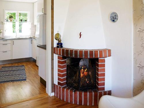 Lakefront House with Terrace in Hyltebruk