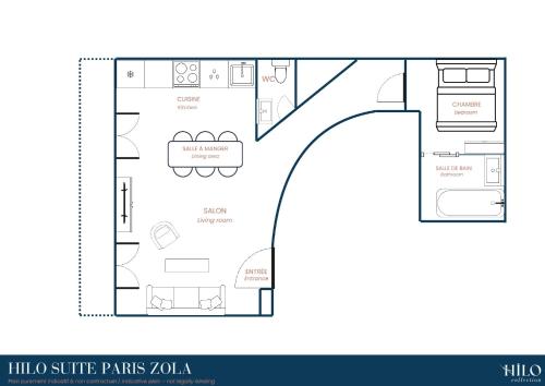 Suite Paris Zola by HILO Collection - 4 people max - image 8