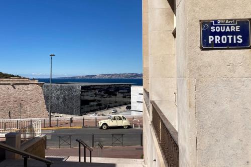 Nice T2 - sea view and view of the Major cathedral, Marseille (fotografie 9)
