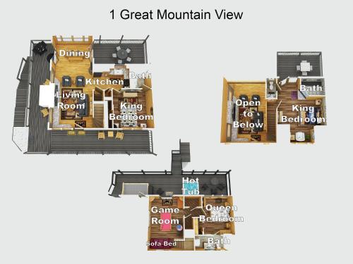 1 Great Mountain View by American Patriot Getaways