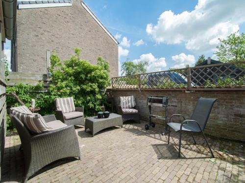 balkon/taras, Holiday Home Groet near Schoorl Dunes in Groet met Hargen