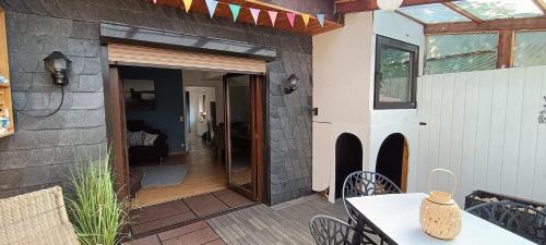 Balkons/terase, Ferienwohnung Terrassenzeit in Illingen (Saarland)