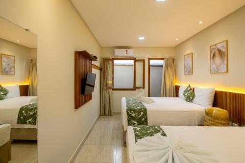 2 double beds