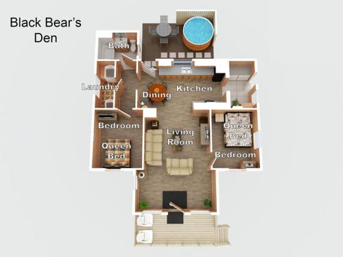 Black Bears Den by American Patriot Getaways