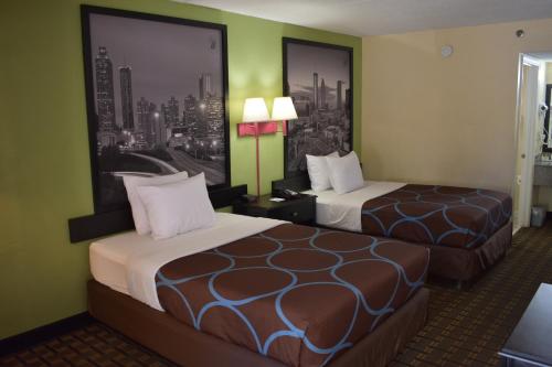 Double Room with Two Double Beds - Smoking