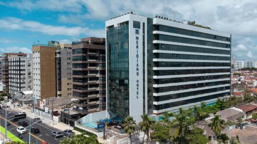 Unterkunft von außen, Meridiano Hotel in Maceio