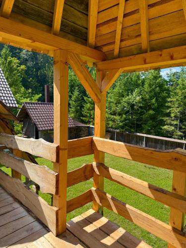 Cabana cu trofee in Schitu Tarcău