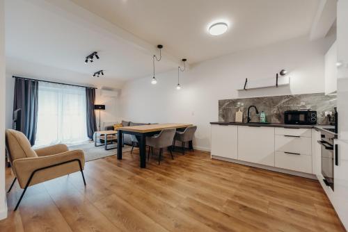 virtuve, Apartamenty Jasionka Lotnisko in Rudna Mała