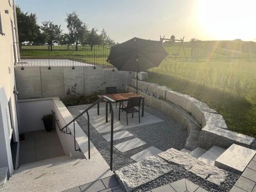 陽台/露台, Schönes 1 Zimmer Apartment (Schones 1 Zimmer Apartment) in 許芬根