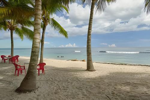 Beach, 2Bdrm Apt. Front Juan Dolio Beach Access| Pool+BBQ in Juan Dolio Town Center