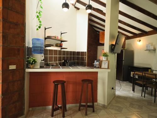 keuken, Dulce Vida - Casa con piscina a 200 mts de la Playa Punta Chame in Punta Chame