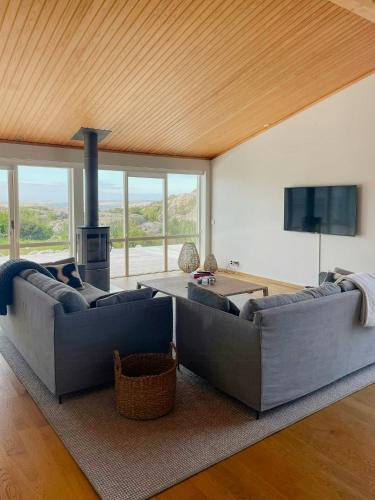 A szálláshely kívülről, Sea View Summer House In Hunnebostrand in Hunnebostrand