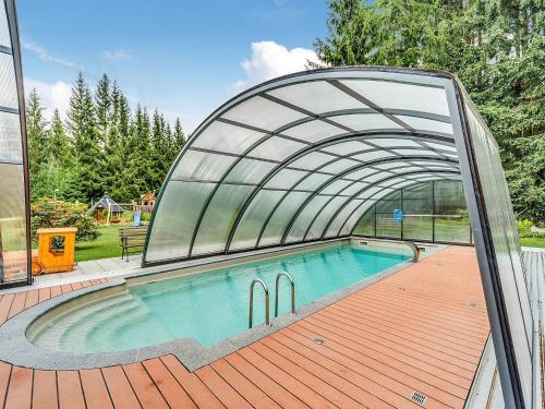 Peldbaseins, Peaceful Stay in Jagersgrun in Muldenhammer