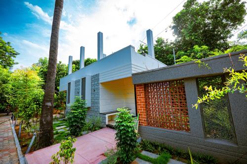 Viesnīcas āriene, SSS Farm House in Edaikazhinadu