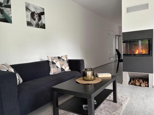 Living-Apartment-mit-Kamin-und-Terrasse, Drezno (zdjęcie 2)
