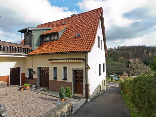 Viesnīcas āriene, holiday home in the Thuringian Forest with roof in Steinbach (Thuringia)