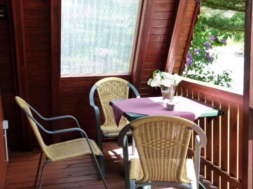 Erkély/terasz, Ferienhaus Christina in Kassel