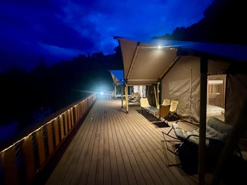Balkon/terasa, Grow Tree Glamping near Wen Shui Old Street