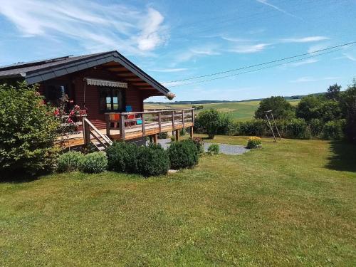 chalet with panoramic view & fenced garden gîte à louer Baconfoy