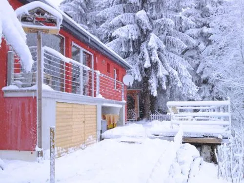 Ski- und Wanderurlaub im Wald Ferienhaus Adlerblick in Schnett, Deutschland