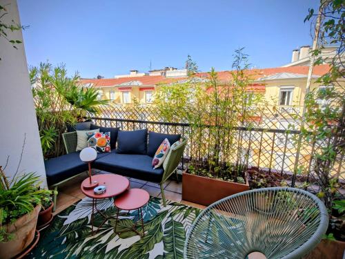 Cozy roof terrace near Promenade des Anglais - AC, Nice (fotografie 4)