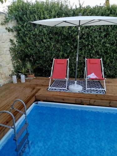 Swimming pool, Geo heaven glamp in Episkopi