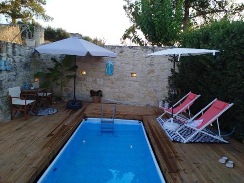 Swimming pool, Geo heaven glamp in Episkopi