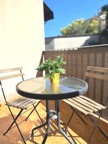 阳台/露台, Barbastro urban home in 巴尔瓦斯特罗