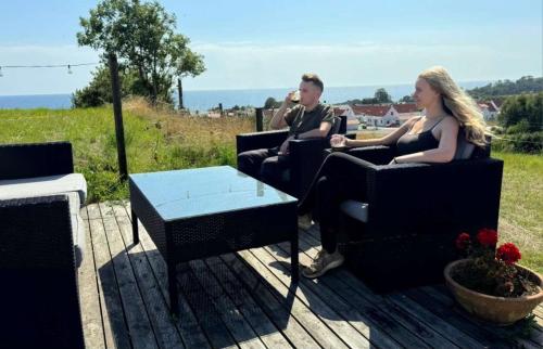 Fantastisk havsutsikt, ditt eget lilla paradis 24m2 in Svarte