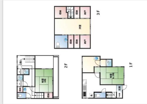 西巣鴨 Cozy for 4-10 guests 3BR House-3 Showers & 3 Toilets