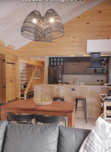 Cabana Hoystein 3 dormit en Piedra de San Francisco - San Martin de los Andes in Chapelco