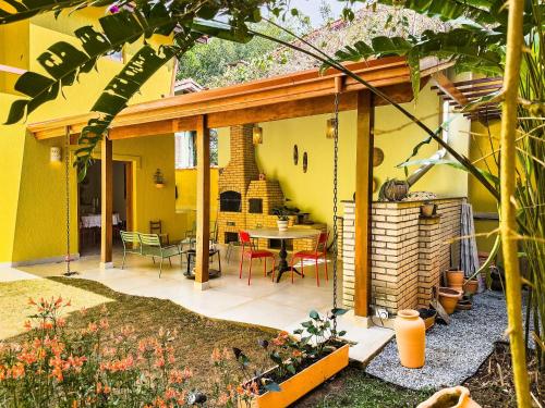 Espaço gourmet e home-office na Granja, São Paulo (fotografie 9)