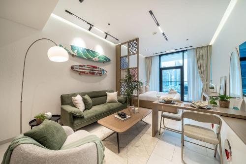 Airstay - Modern Studio with Canal Views - Near Burj Khalifa - Monthly Offer Available, Dubaj (fotografie 8)