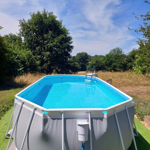 Swimming pool, Le Potagite, Gite dans un jardin potager Limousin in Coussac-Bonneval