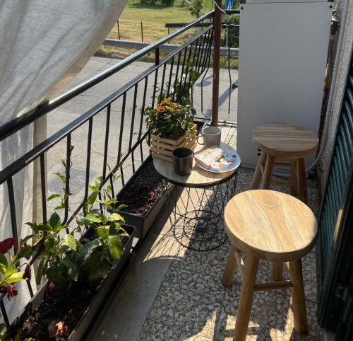 Balkons/terase, La finestra sul Farfa in Castelnuovo di Farfa