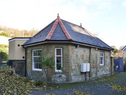 Hotellet från utsidan, Steephill Lodge in Västra Ventnor