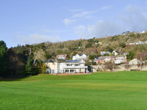 Hotellet från utsidan, Steephill Lodge in Västra Ventnor