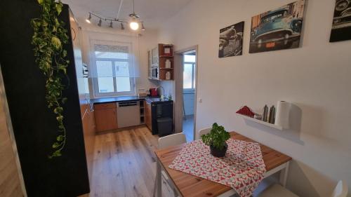 Kitchen, Ferienwohnung Bauer in Wetzelsdorf
