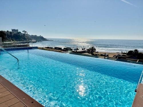泳池, Increíble Vista Mar en Costanera de Concón (Increible Vista Mar en Costanera de Concon) in 康康