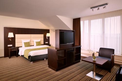 Aufenthaltsraum/TV-Zimmer, Hotel Charleroi Airport near Flughafen Brüssel Charleroi