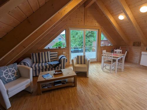 Borner Holzhaus in Born, Deutschland