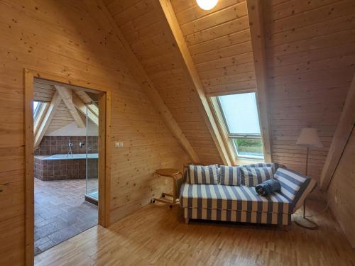 Borner Holzhaus in Born, Deutschland