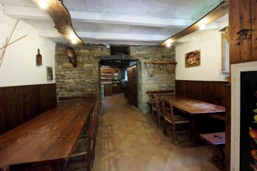 餐廳, Agriturismo Mulino di Culmolle in 巴努戴羅曼格那