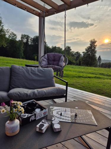 Altan/terrasse, Chatka ChoćCo (Chatka ChocCo) in Ryglice