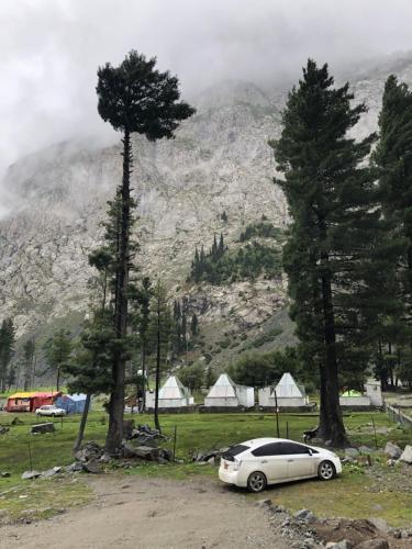 Open Sky Glamps Mahodand Lake in Saidu Sharif
